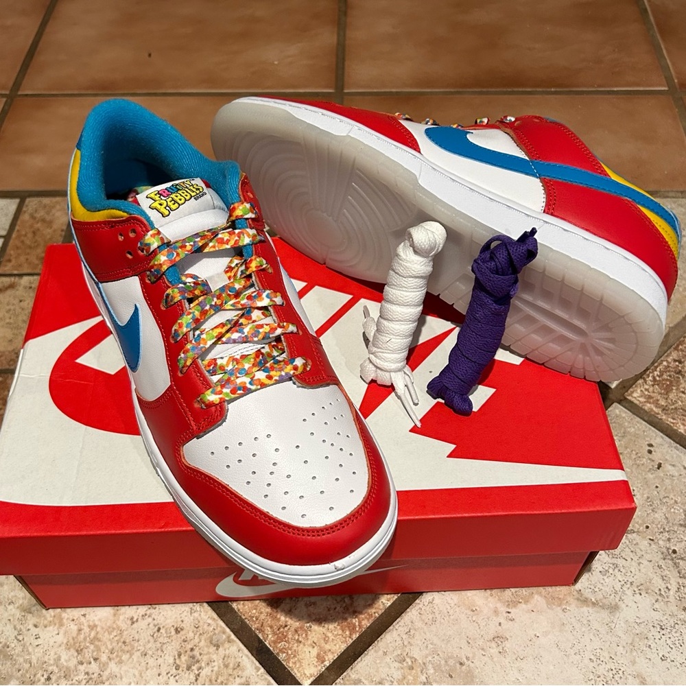 Fruity Pebbles TM Brand New Lebron James Dunks In Original box Dead Stock 🔥
